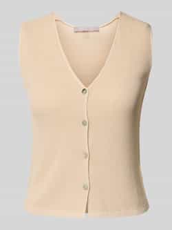 Christian Berg Woman Selection Gebreid gilet met V-hals