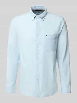 Tommy Hilfiger Regular fit jeansoverhemd van puur katoen