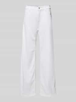 CAMBIO Flared jeans met verkort model 'PALLAZZO'