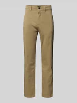Boss Orange Regular fit chino met ceintuurlussen