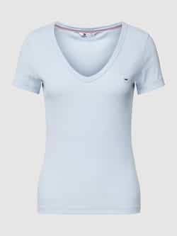 Tommy Jeans T-shirt met labeldetail