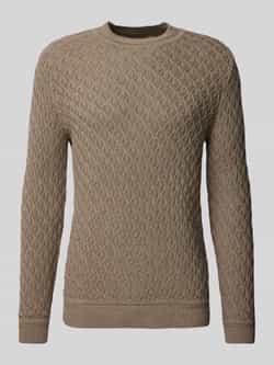 GABBA Gebreide pullover met ronde hals model 'AKSLA'