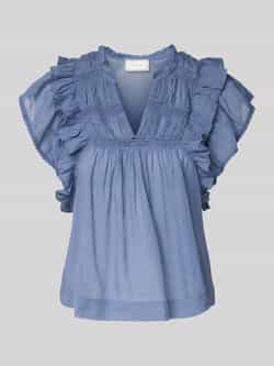 NEO NOIR Regular fit blousetop met kapmouwen model 'Jayla'