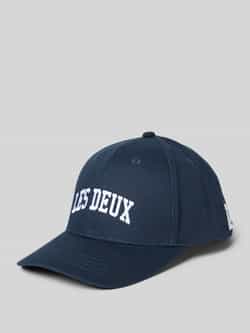 Les Deux Baseballpet met labelstitching