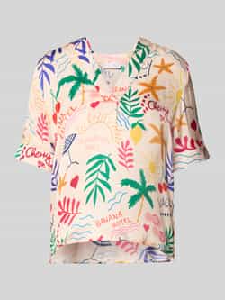 Rich & Royal Blouseshirt met V-hals