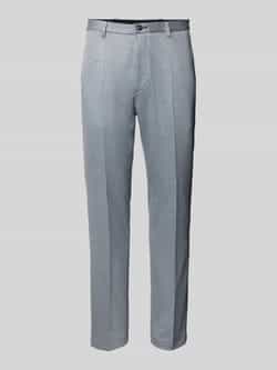 Roy Robson Slim fit pantalon met structuurmotief