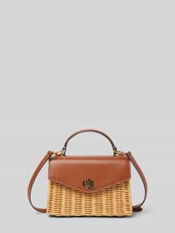 Lauren Ralph Lauren Handtas met labelapplicatie model 'FARRAH'