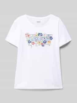 Levi s Kids T-shirt met labelprint
