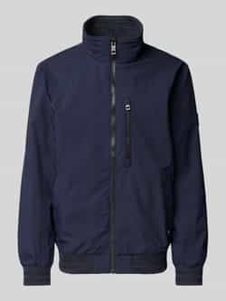 Tom Tailor Regular fit blouson met waterafstotende functie