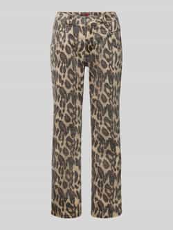 Buena Vista Straight fit broek in verkorte pasvorm model 'Anna'