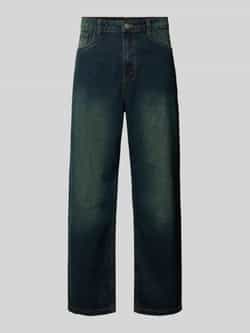 PROHIBITED Wide fit jeans met steekzakken model 'Haven'
