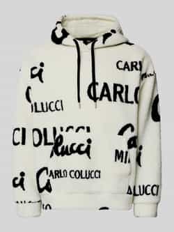 Carlo colucci Oversized hoodie met kangoeroezak