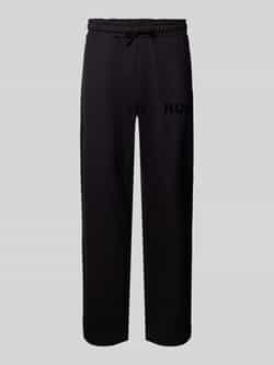 HUGO Regular fit sweatbroek van puur katoen model 'DUMRULO'