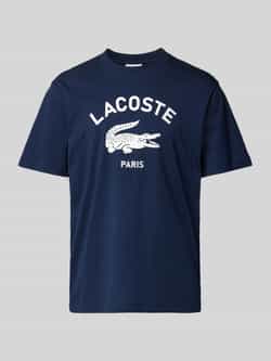 Lacoste T-shirt met labelprint