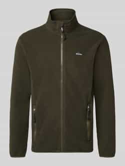 Superdry Fleecejack met opstaande kraag