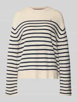 Tommy Hilfiger Regular fit gebreide pullover van pure wol