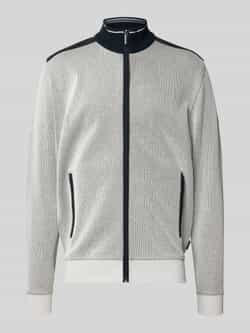 Bugatti Sweatjack met opstaande kraag