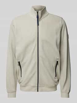 Lerros Sweatjack met labelpatch model 'SELANIK'