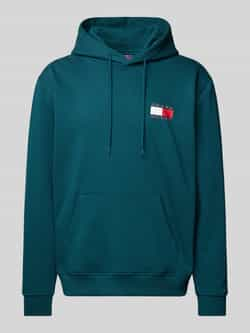 TOMMY JEANS Heren Truien & Vesten Tjm Reg Essential Flag Hood Ext Groen