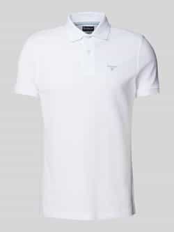 Barbour Sportieve Polo in Wit Smart-Casual Stijl White Heren