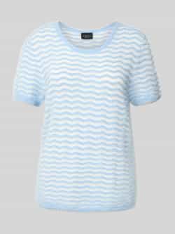 S.Oliver BLACK LABEL Regular fit gebreid shirt van viscosemix