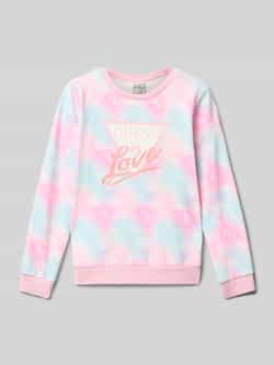 Guess Sweatshirt van puur katoen met logoprint model 'Active'