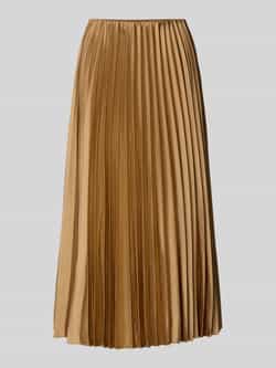 Zero Midirok met plissévouwen en elastische band