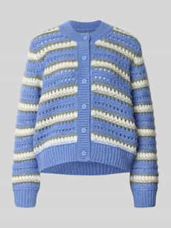 Marc O'Polo DENIM Regular fit cardigan van scheerwolmix
