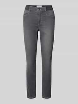 Angels Slim fit jeans met logostitching model 'Ornella'