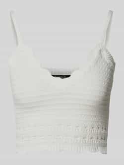 Gina Tricot Gebreide top met verstelbare bandjes model 'Sadie'