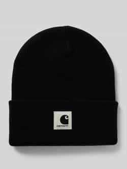 Carhartt Work In Progress Beanie met labeldetail model 'Ashley'