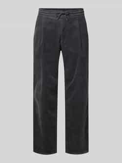 MCNEAL Regular fit corduroy broek met tunnelkoord