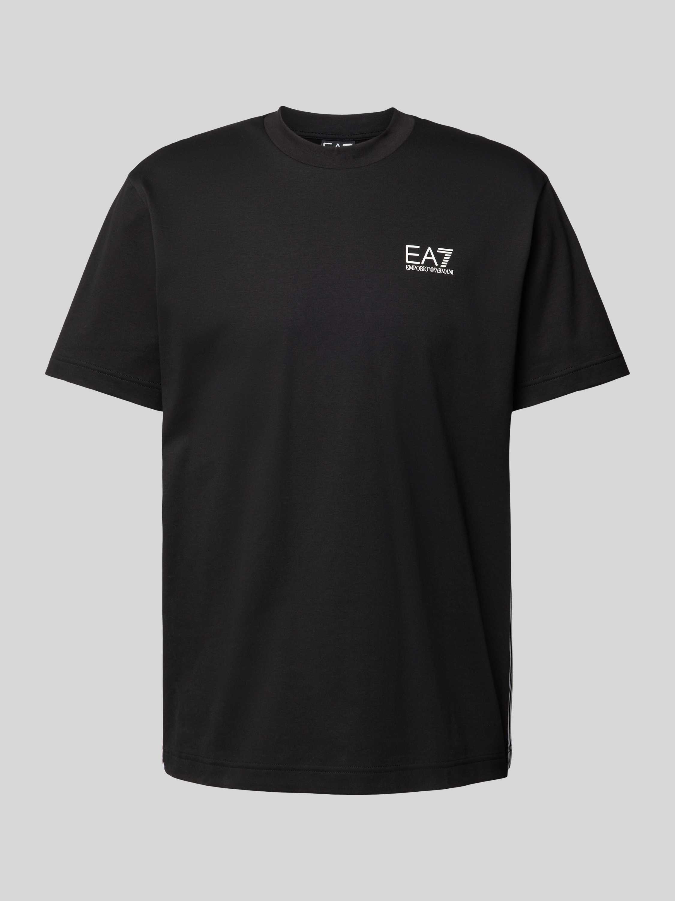 Emporio Armani EA7 T-shirt uit de collectie Black Heren