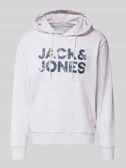 Jack & Jones Hoodie JJEBRYAN CORP LOGO SWEAT HOOD NOOS