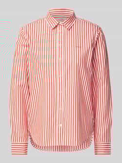 Gant Overhemdblouse met labelstitching