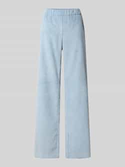 MAC Flared corduroy broek met paspelzakken aan de achterkant model 'CHIARA'