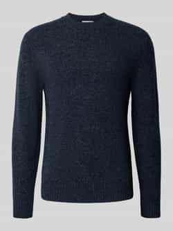 Casual friday Regular fit gebreide pullover van wolmix model 'ANTE'