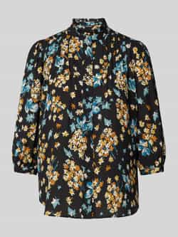 Lauren Ralph Lauren Blouse met opstaande kraag model 'ALSHINTO'