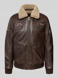 Gipsy Bomberjack in leerlook model 'STARPILOT'