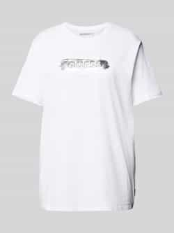 Guess T-shirt Korte Mouw SS BSC METALLIC DEBOSS LOGO TE