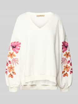 Smith and Soul Gebreide pullover met ajourpatroon