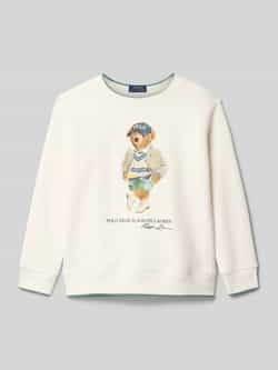 Polo Ralph Lauren Kids Sweatshirt met ronde hals en labelprint