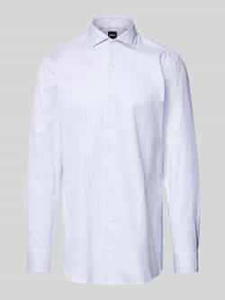 Boss Slim fit zakelijk overhemd met extra lange mouwen model 'Hank'