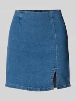 Noisy May Jeansrok met loopsplit model 'RONNIE'