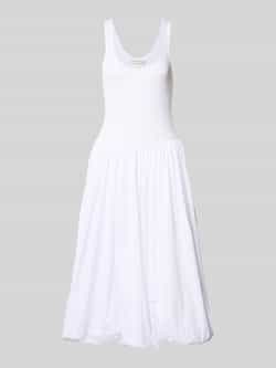 Copenhagen Muse Midi-jurk met ronde hals