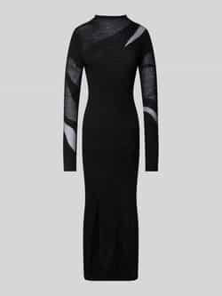 LeGer by Lena Gercke Midi-jurk met structuurmotief model 'Lenio'