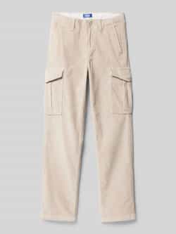 jack & jones Regular fit corduroy broek met cargozakken model 'KANE'