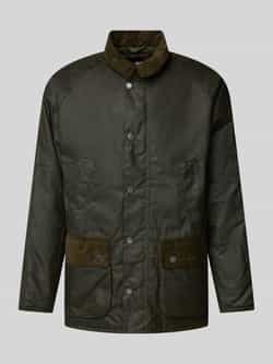 Barbour Jack met labelstitching model 'Cordale Wax'