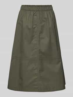 Christian Berg Woman Midirok met elastische band en steekzakken