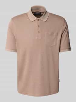 Bugatti Poloshirt met borstzak